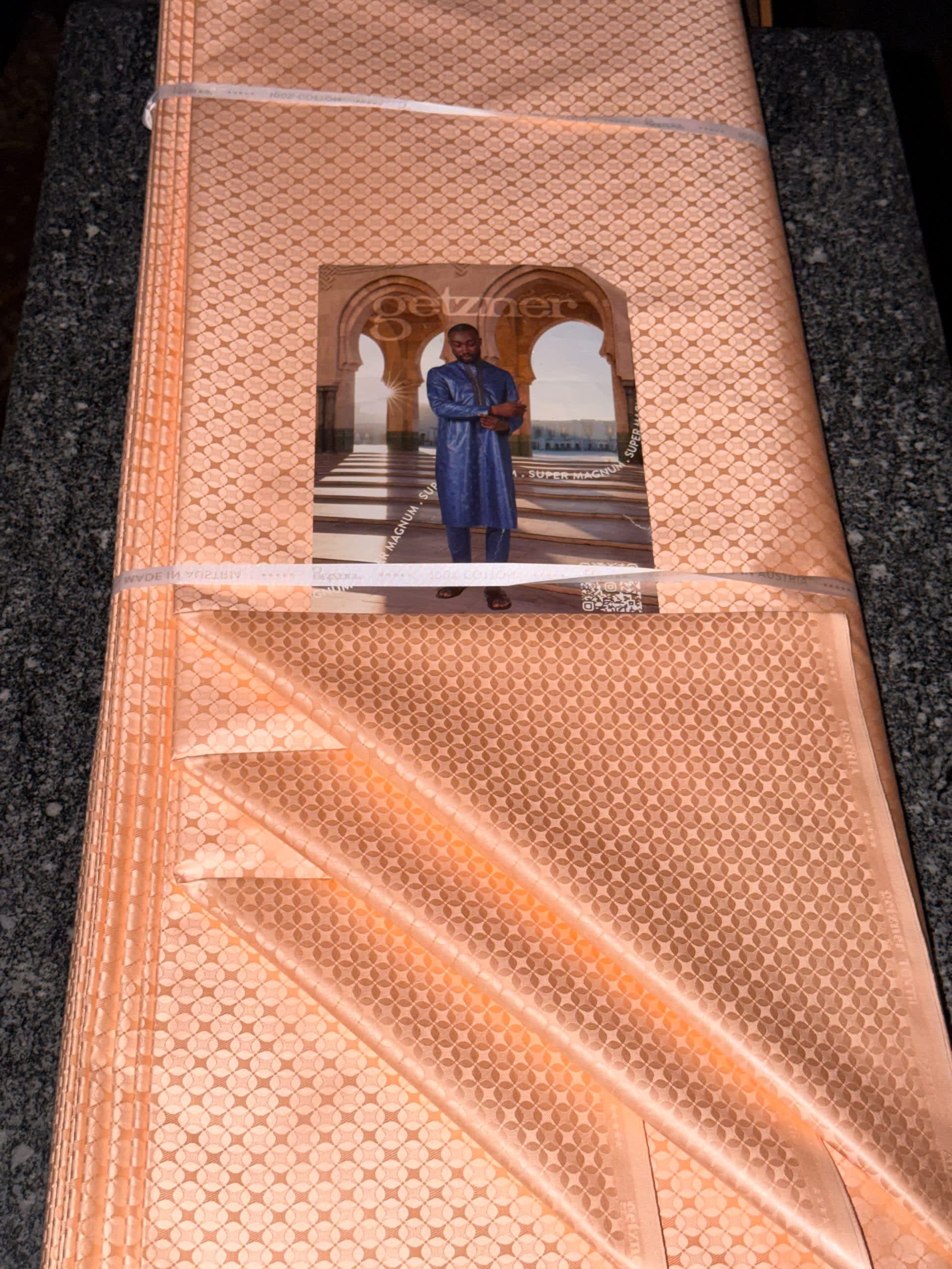 Original Getzner Super Magnum Bazin Riche Brocade (Made in Austria) - 3