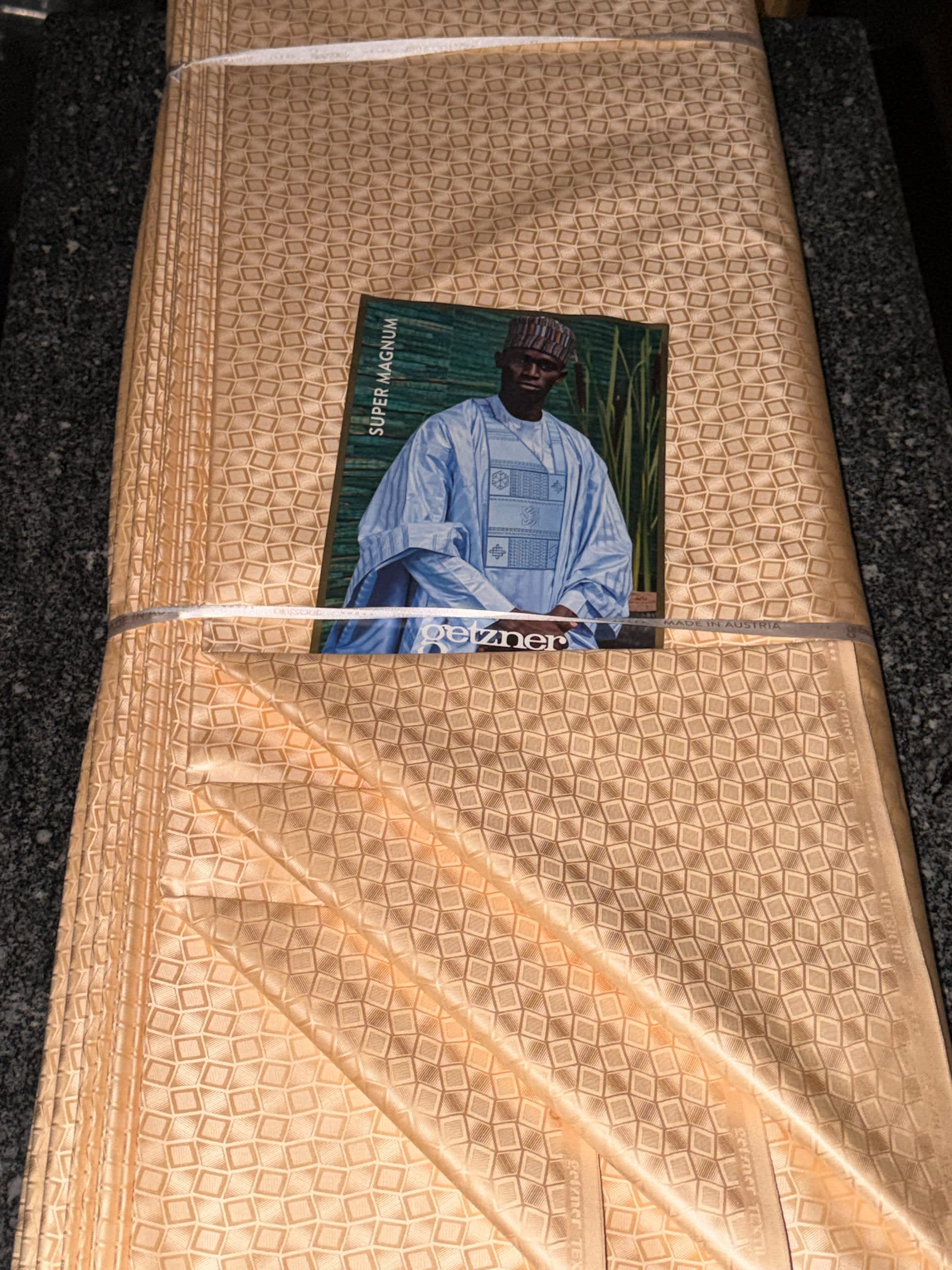 Original Getzner Super Magnum Bazin Riche Brocade (Made in Austria) - 8