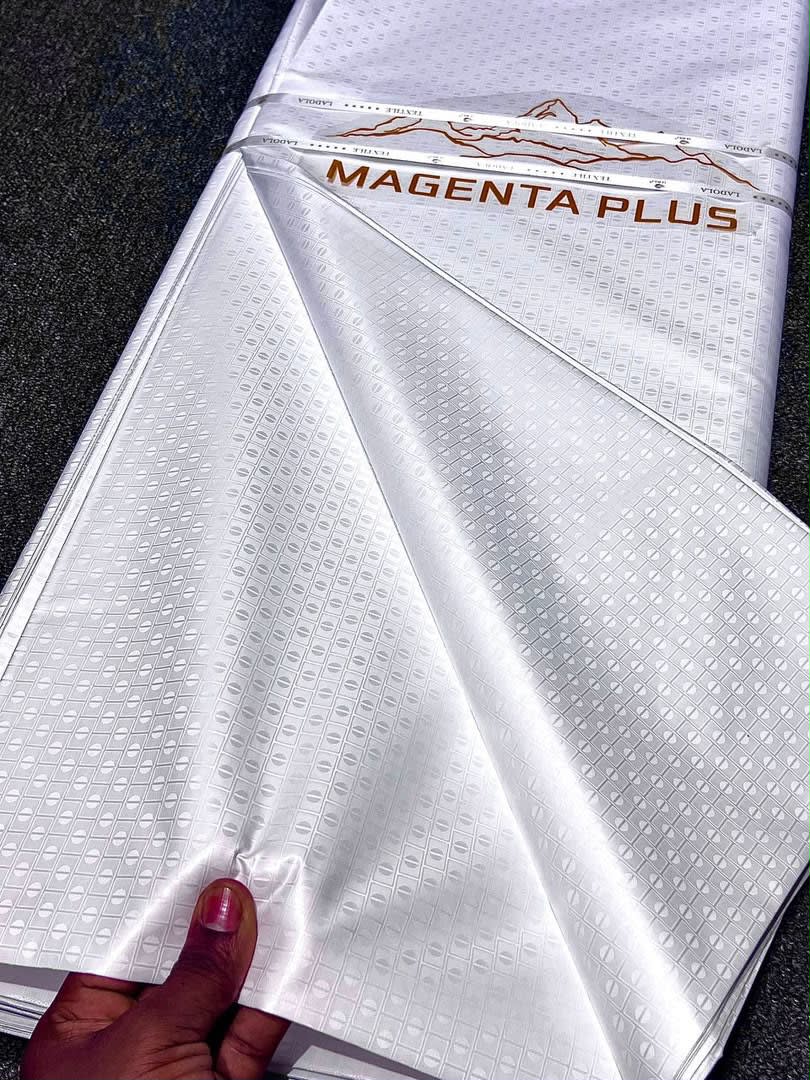 Magenta Plus Premium Bazin Riche / Shadda Brocade - 2