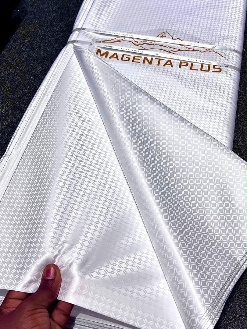 Magenta Plus Premium Bazin Riche / Shadda Brocade - 3