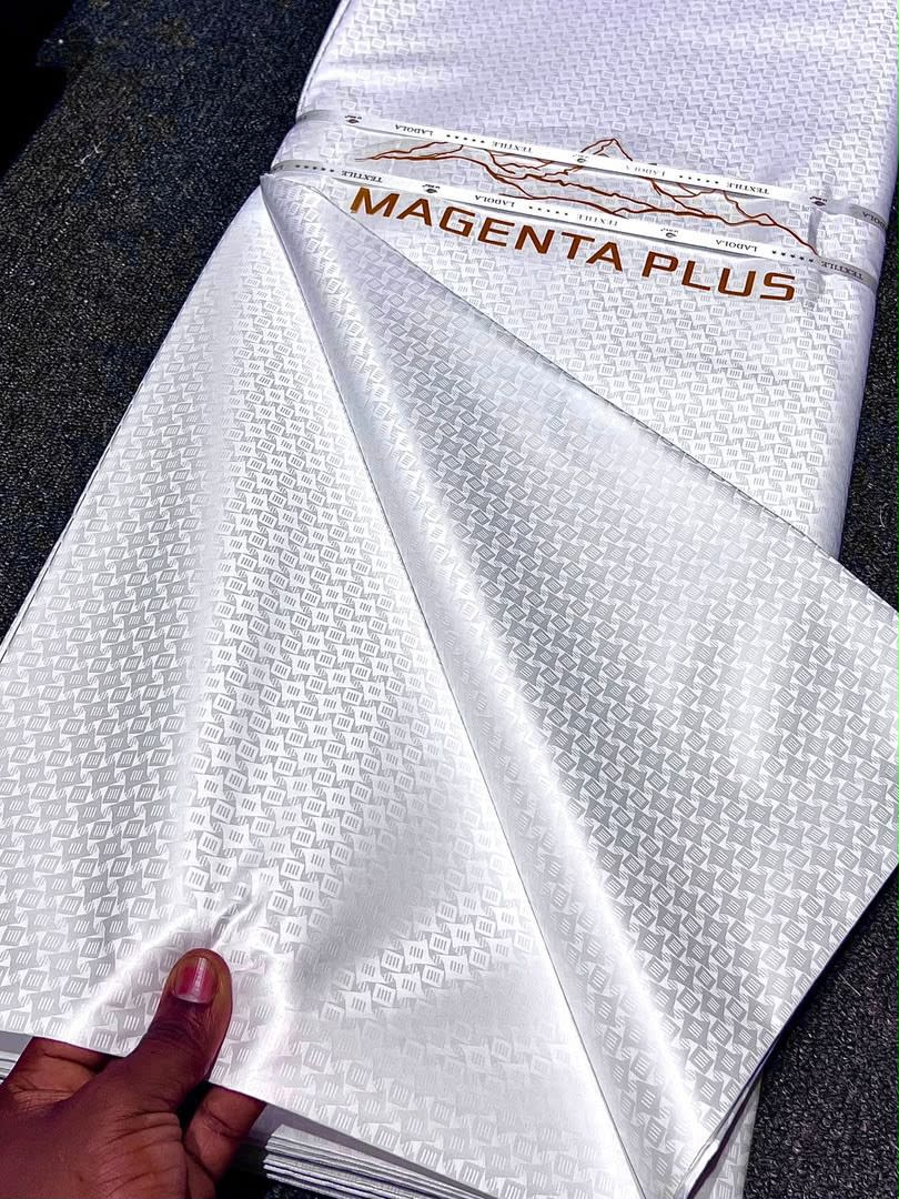 Magenta Plus Premium Bazin Riche / Shadda Brocade - 6