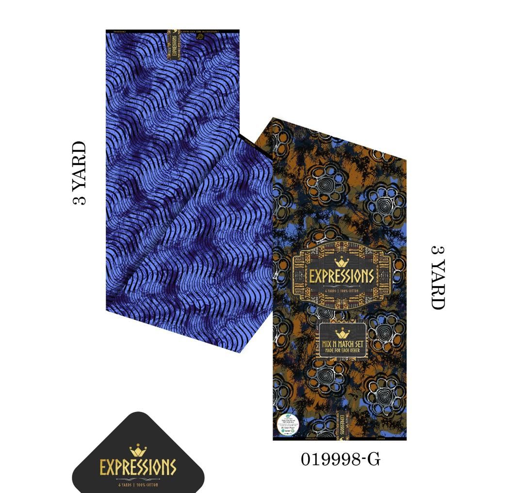 EXPRESSIONS Mix & Match Wax Print Set