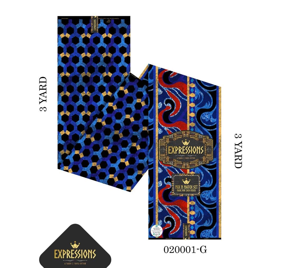 EXPRESSIONS Mix & Match Wax Print Set