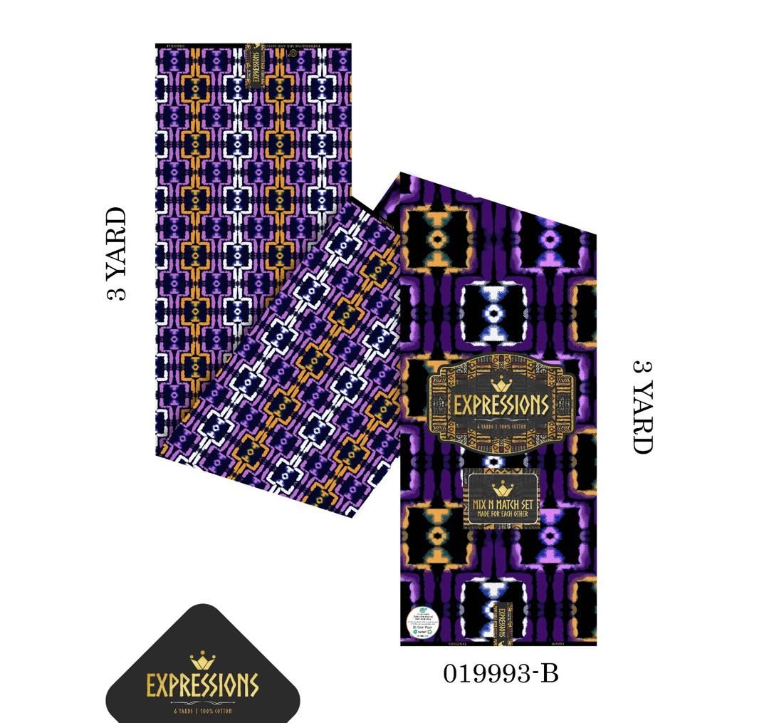 EXPRESSIONS Mix & Match Wax Print Set