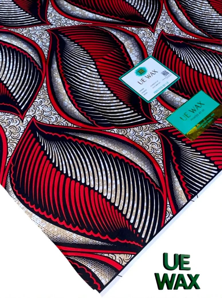 UE WAX African Print Fabric (6 yards) - 5