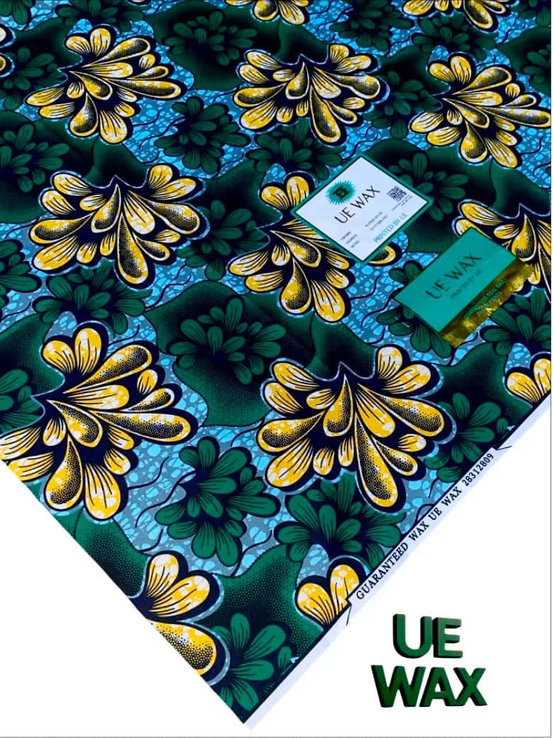UE WAX African Print Fabric (6 yards) - 6