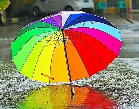 Heavy-Duty 24-Rib Rainbow Umbrella preview 3