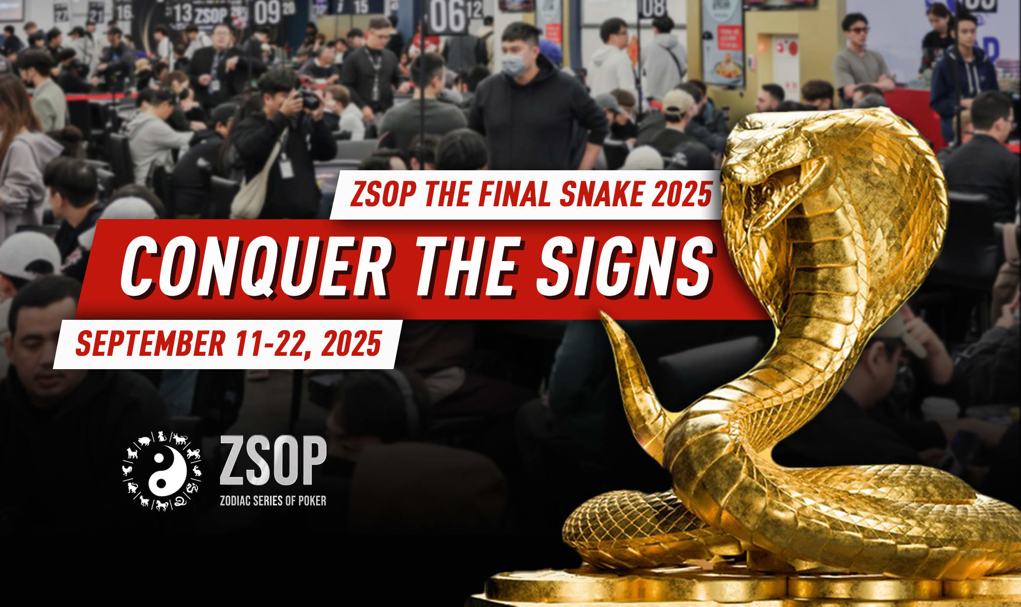 Conquer The Signs At ZSOP The Final Snake This September 11-22, 2025 ...