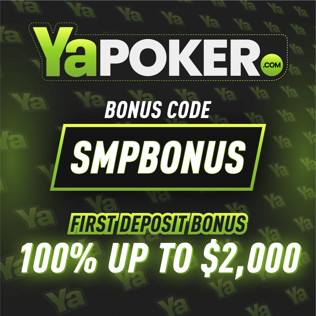Best Ya Poker Bonus Code 2026 | 100% Bonus up to $2,000