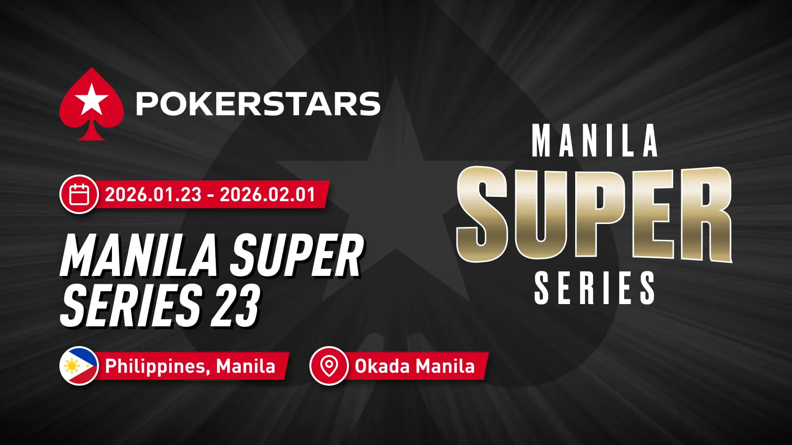 PSLIVE / Manila Super Series 23 | 2026.01.23 - 2026.02.01
