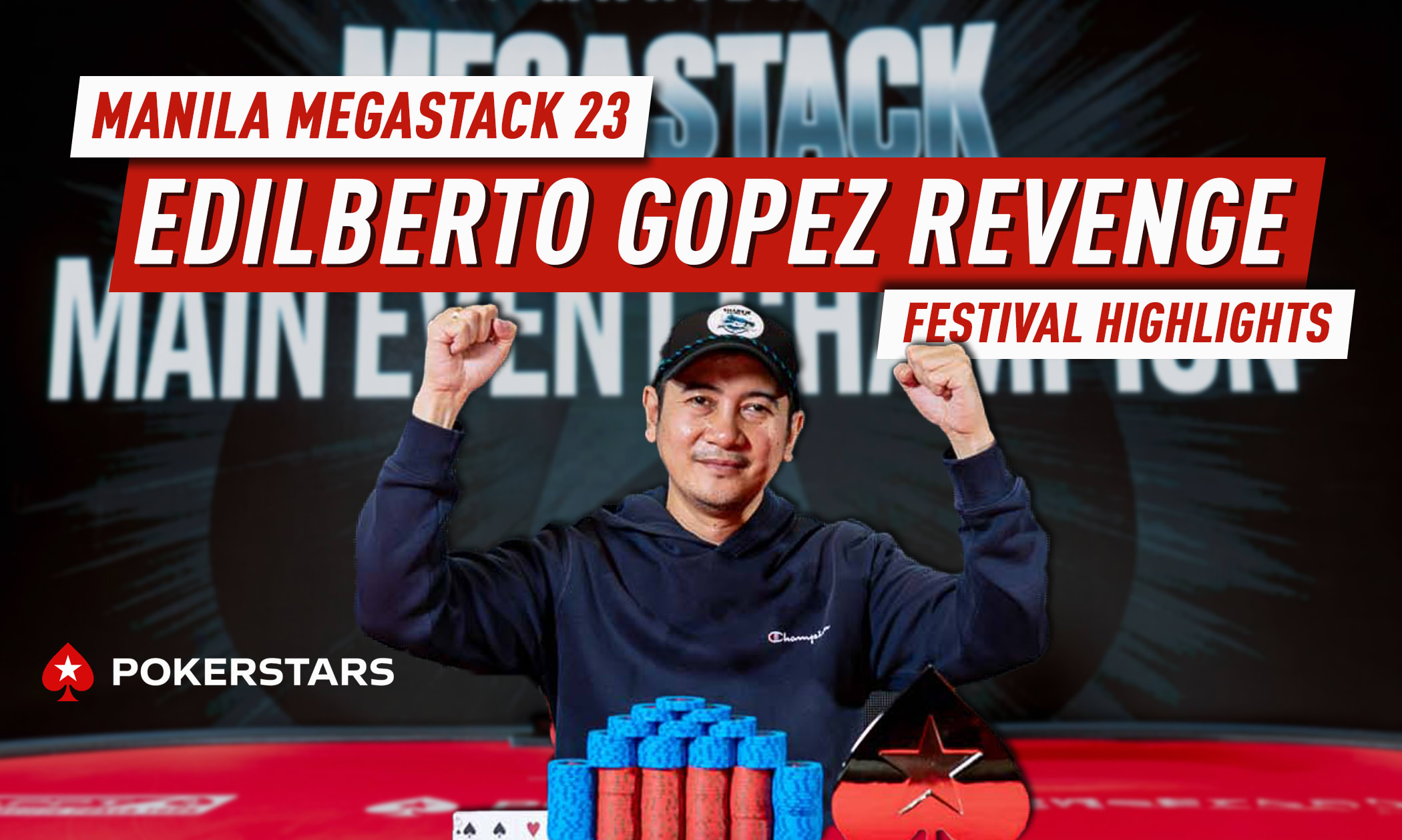Edilberto Gopez Claims Manila Megastack 23 Main Event Title