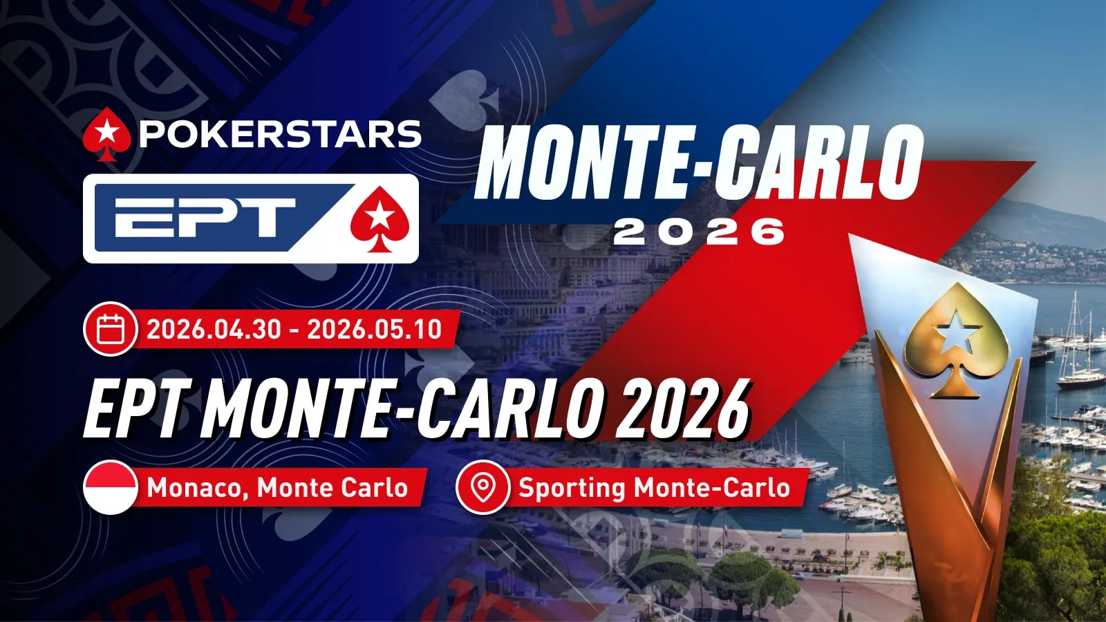 Ept PokerStars Open (1,650 EUR) / EPT Monte-Carlo 2026 | 2026.04.30 - 2026. ...