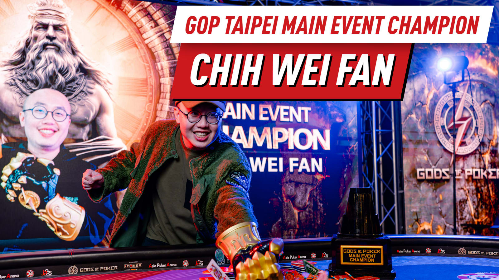 GOP Taipei Day 10 Recap | Chih Wei Fan Wins Main Event Title