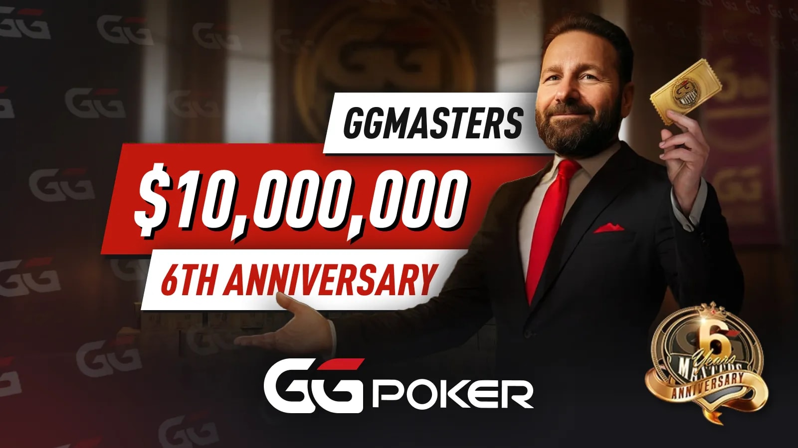 Gg Kerr GGMasters Freezeout 6th Anniversary – $10M GTD on GGPoker