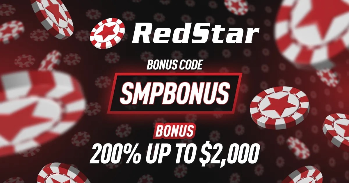 Best RedStar Poker Bonus Code 2026 – SMPBONUS ($2,000)