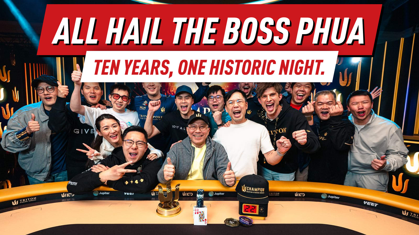 Paul Phua Wins Triton $150K 10th Anniversary Special In Jeju