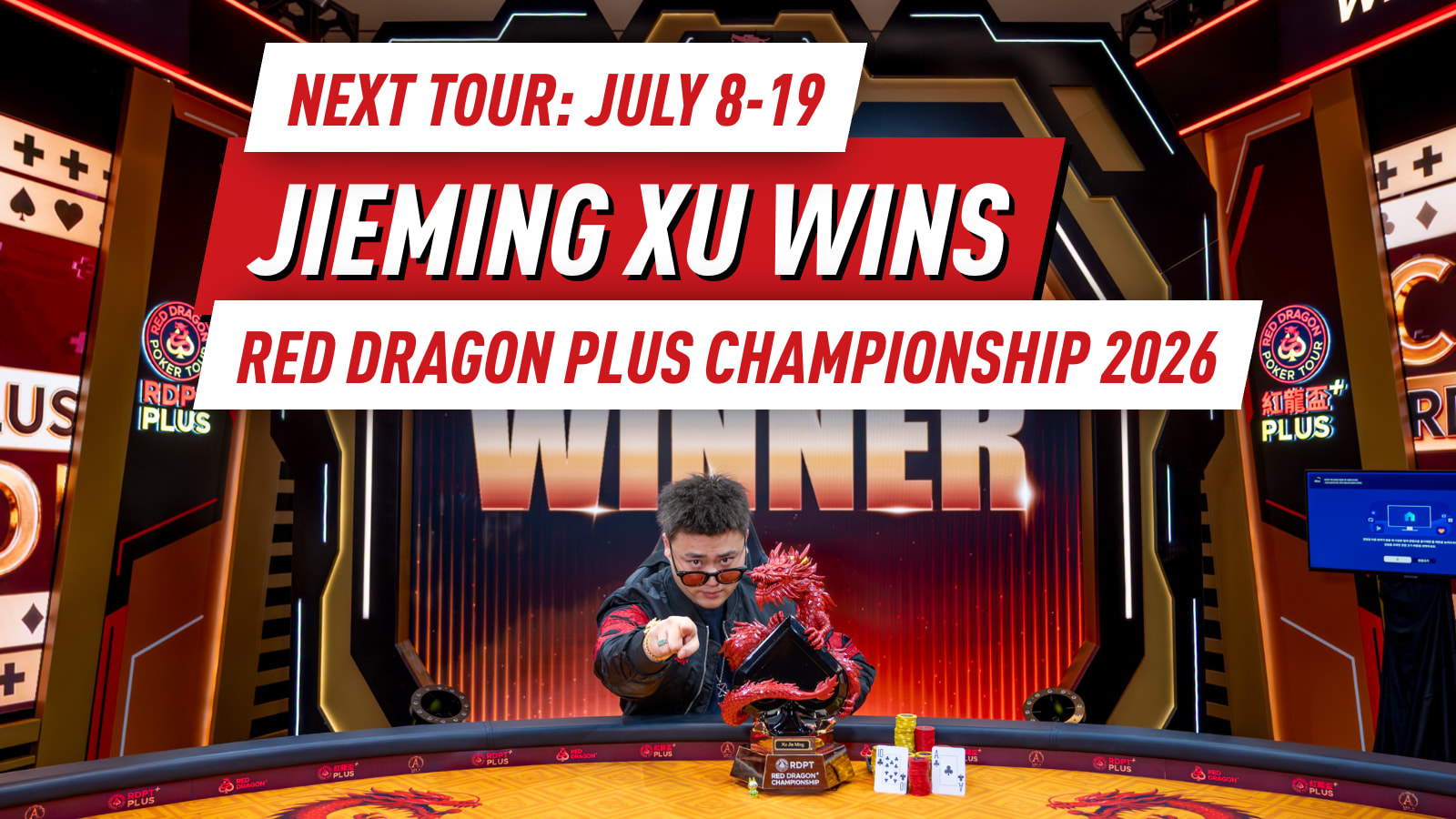 RDPT Plus Jeju 2026: Jieming Xu Wins RDPT Plus Championship