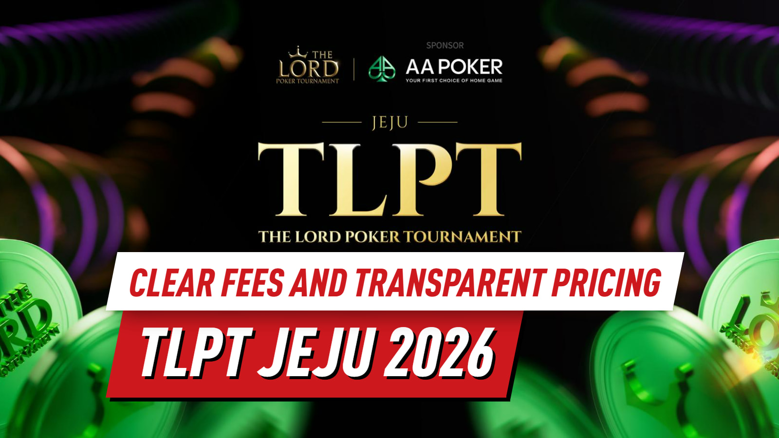 TLPT Jeju 2026 Transparent Fees and Satellite Details