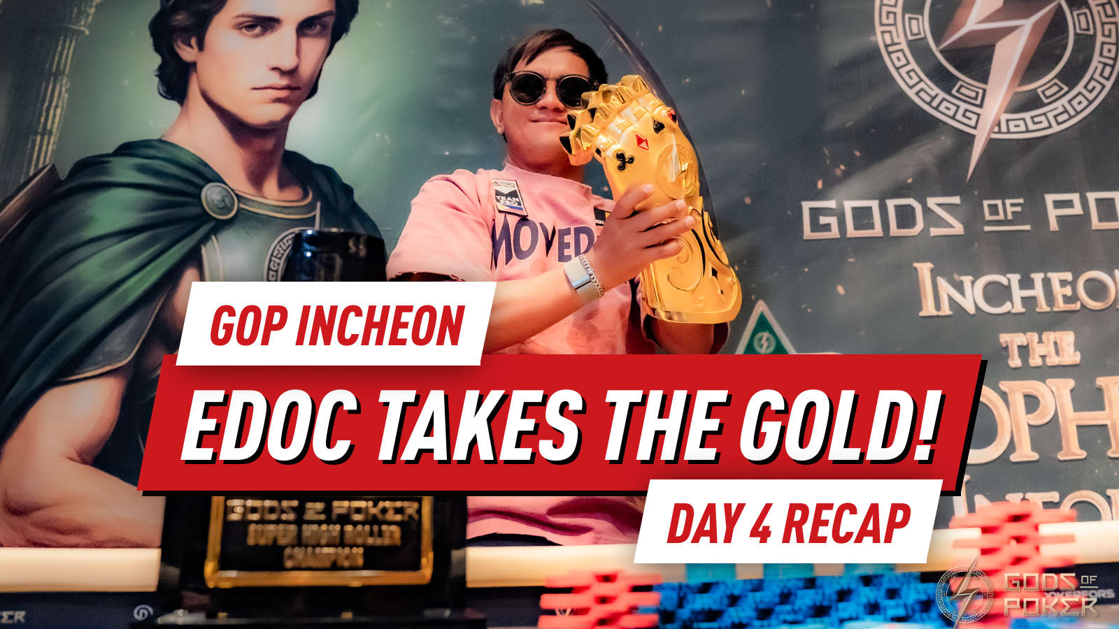 Lester Edoc Wins GOP Incheon Super High Roller Gold Gauntlet