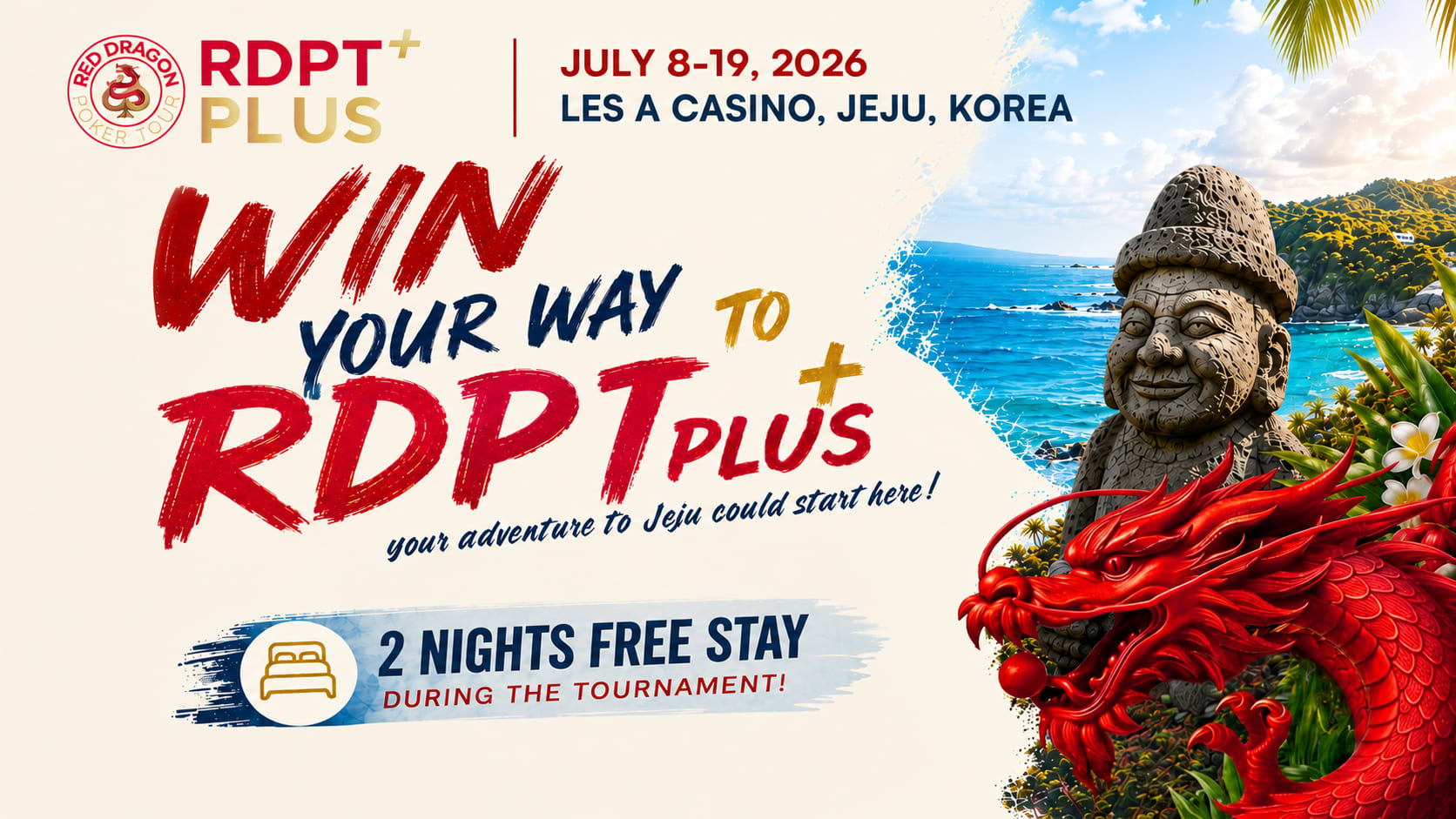 RDPT PLUS Jeju Summer 2026 Offers Free Stay Giveaway