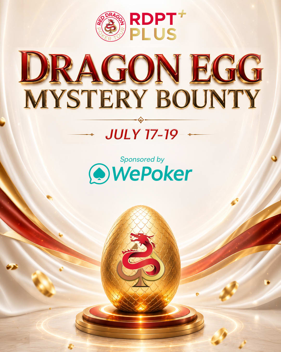 Đấu Trường RDPT PLUS Jeju 2026: WePoker Đồng hành cùng Top Bounty Khủng KRW 150M tại Sự Kiện Dragon Egg Mystery Bounty 2 Đấu Trường RDPT PLUS Jeju 2026: WePoker Đồng hành cùng Top Bounty Khủng KRW 150M tại Sự Kiện Dragon Egg Mystery Bounty 1