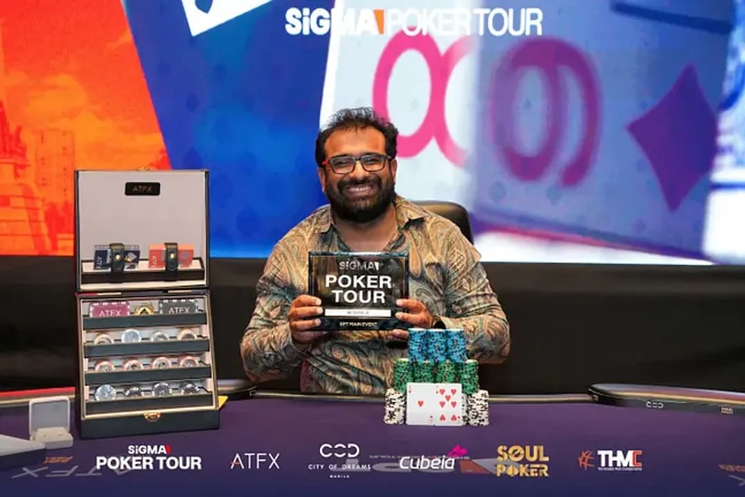 SiGMA Poker Tour Manila 2026: Gursimran Brar Vô Địch Main Event, Khẳng Định Sức Nóng Tại Philippines 1 Gursimran Brar