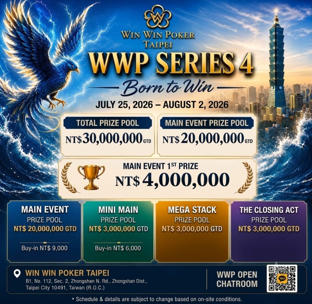 WWP Series 4 Born to Win schedule