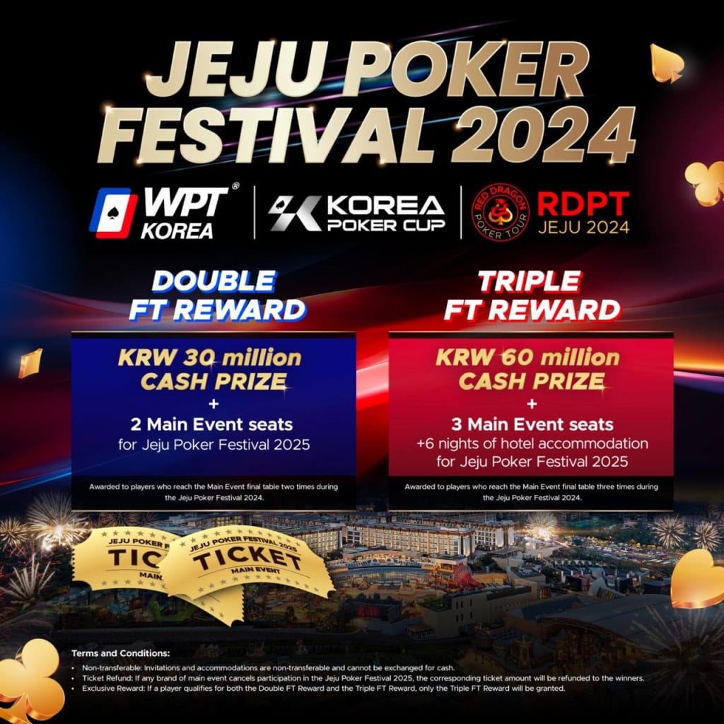Korea Poker Cup on Center Stage at Jeju Poker Festival 2024