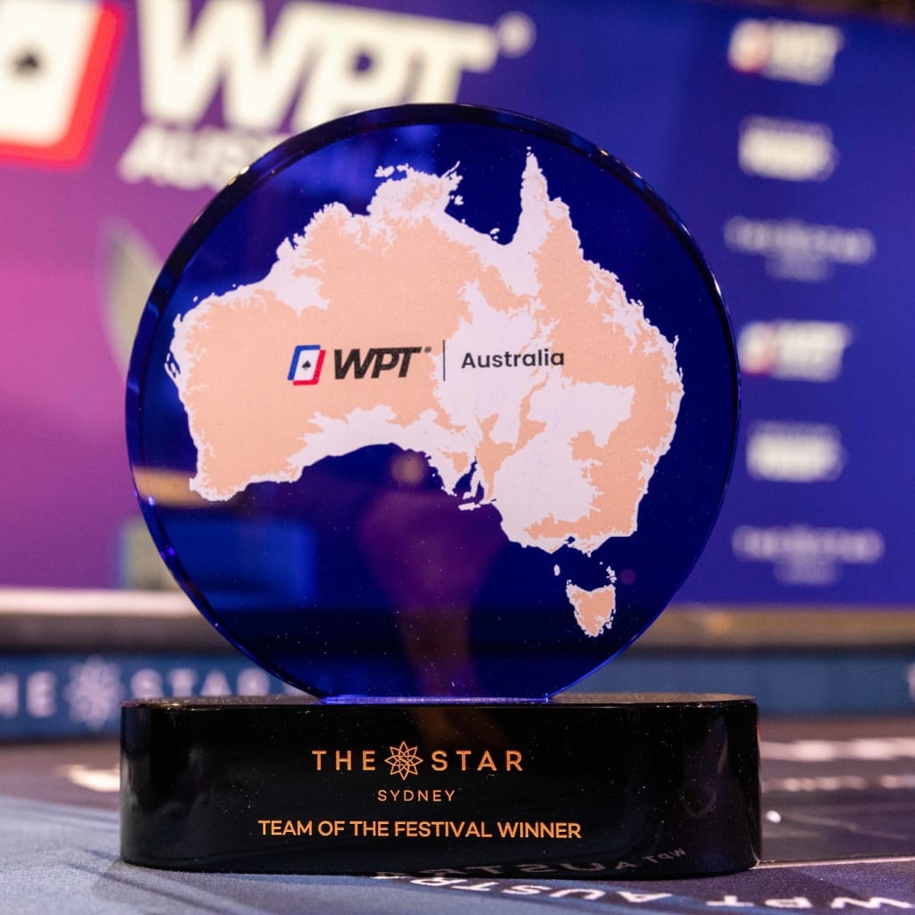 WPT Australia Team Of The Festival Trophy