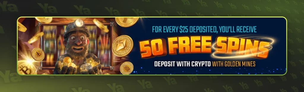 Ya Poker Casino Bonus - 50 Free Spins