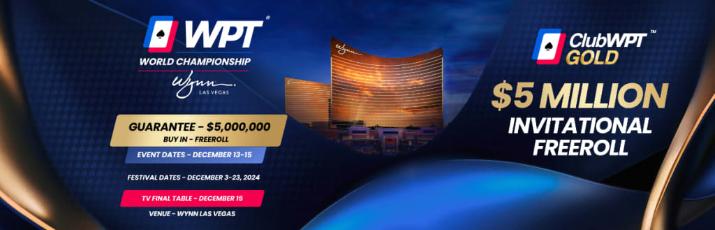 ClubWPT Gold Invitational $5 Million Invitational Freeroll
