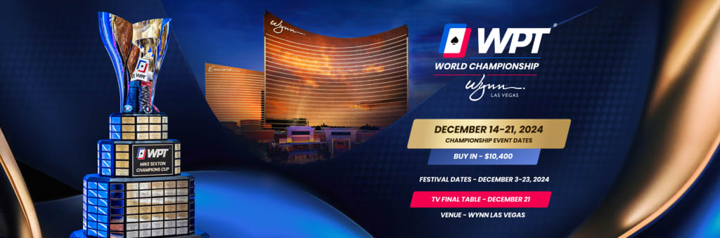 Win your way to the 2024 WPT World Championship with a WPT Passpordt imn your hands