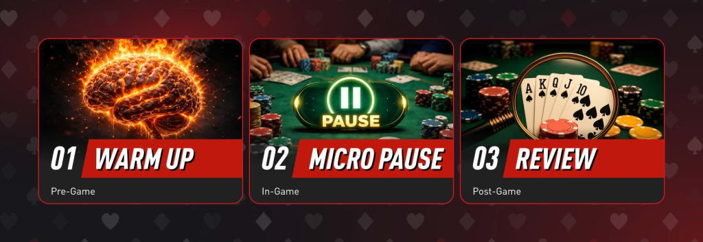 Embrace the high performance loop to be a successful poker player