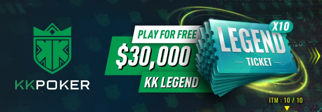 KKPoker – Play for FREE: $30,000 KK Legend 2025