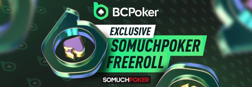 $800 Exclusive Freeroll Series on BCPoker