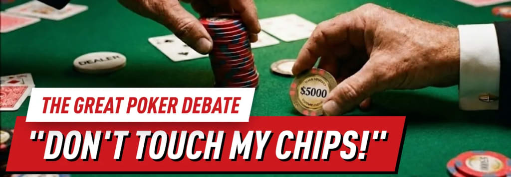 Discretionary color up of poker chips