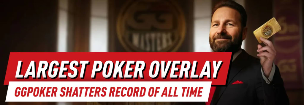 GGPoker brakes record of largest online poker overlay