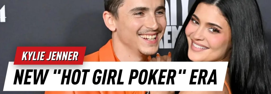 Kylie Jenner poker lessons by Vanity Fair