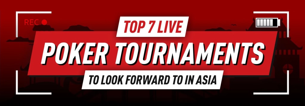 The best live poker tournaments in Asia in 2026