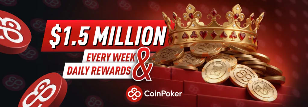 CoinRewards - $1.5 Million Every Week + Daily Rakeback