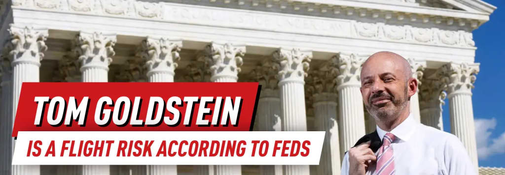 Tom Goldstein flight risk