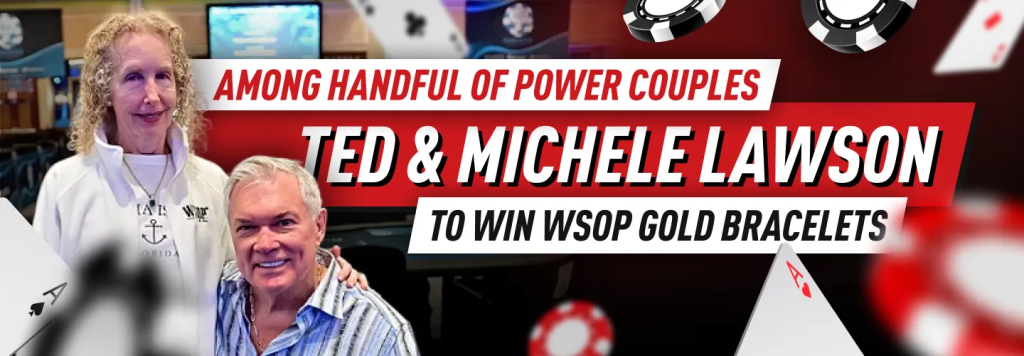 Power poker couple with WSOP gold bracelets