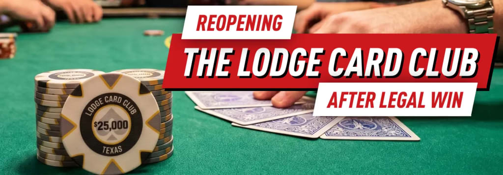 Lodge Card Club reopening