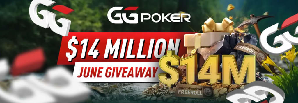 GGPoker $14M June Giveaway 2026 - Promotions Overview