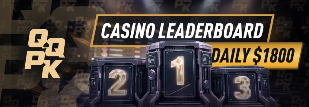 QQPK Casino Exclusive Slot Leaderboard with USD 1,800 daily prize pool