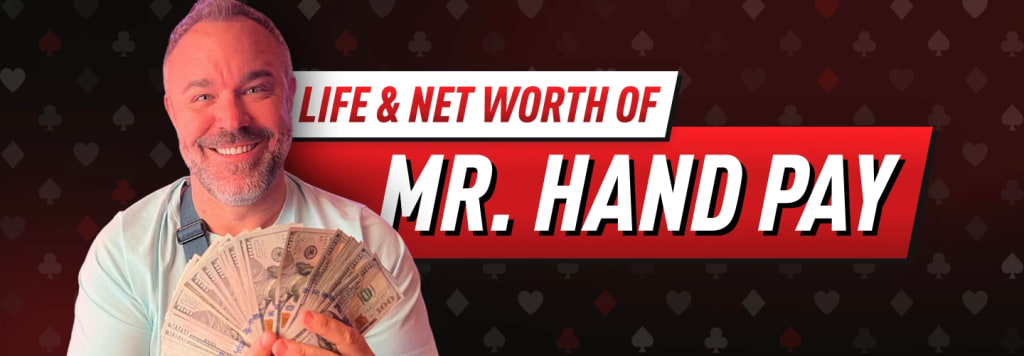 Mr. Hand Pay net worth - Jason Boehlke holding a fan of cash