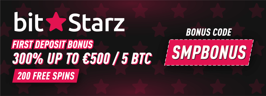Best BitStarz Bonus Code - SMPBONUS | 300% Bonus up to 5 Bitcoin + Free Spins