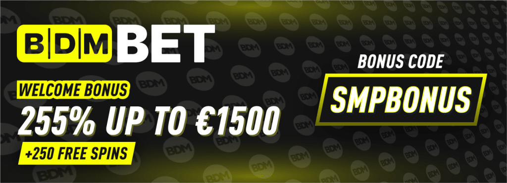 Best BDMbet Promo Code | Deposit Bonus 100% up to €1500 +150 Free Spins