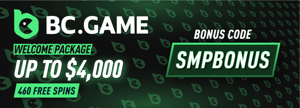 Best BC Game Bonus Code SMPBONUS | 470% Bonus Up to $4,000 + 460 Free Spins