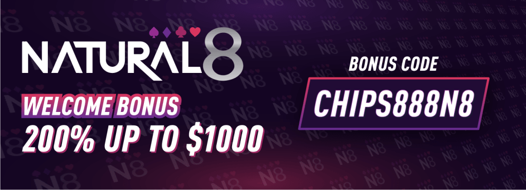 Best Natural8 Bonus Code | 200% Bonus Up to $1000